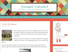 Tablet Screenshot of farmgirl-unleashed.com